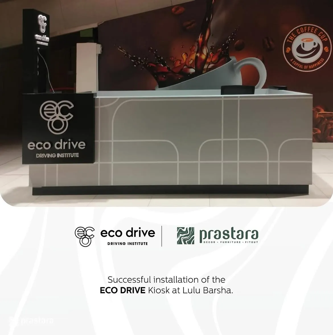 Eco Drive Kiosk — Lulu Barsha — finished space 6